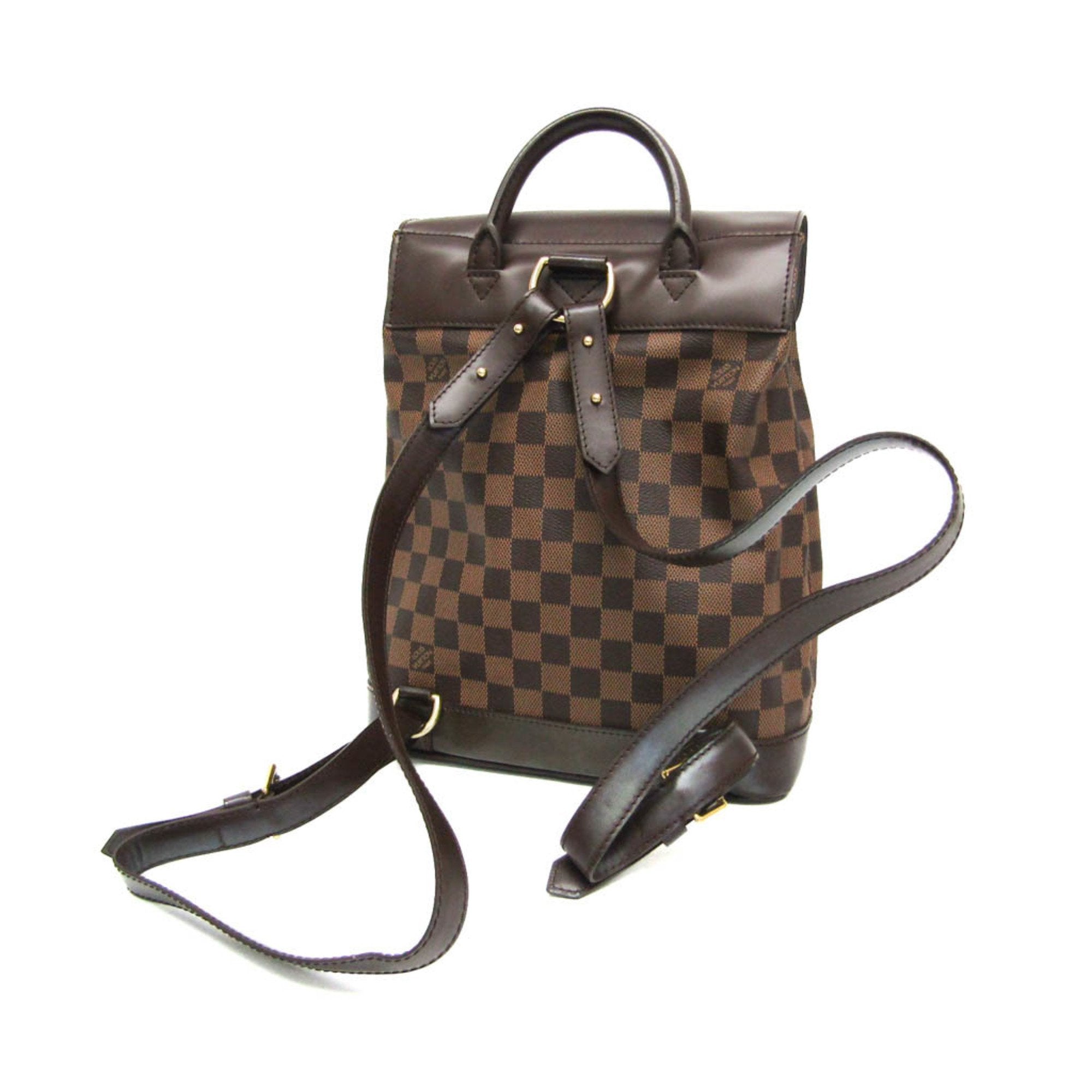 Louis Vuitton Soho  Canvas Backpack Bag