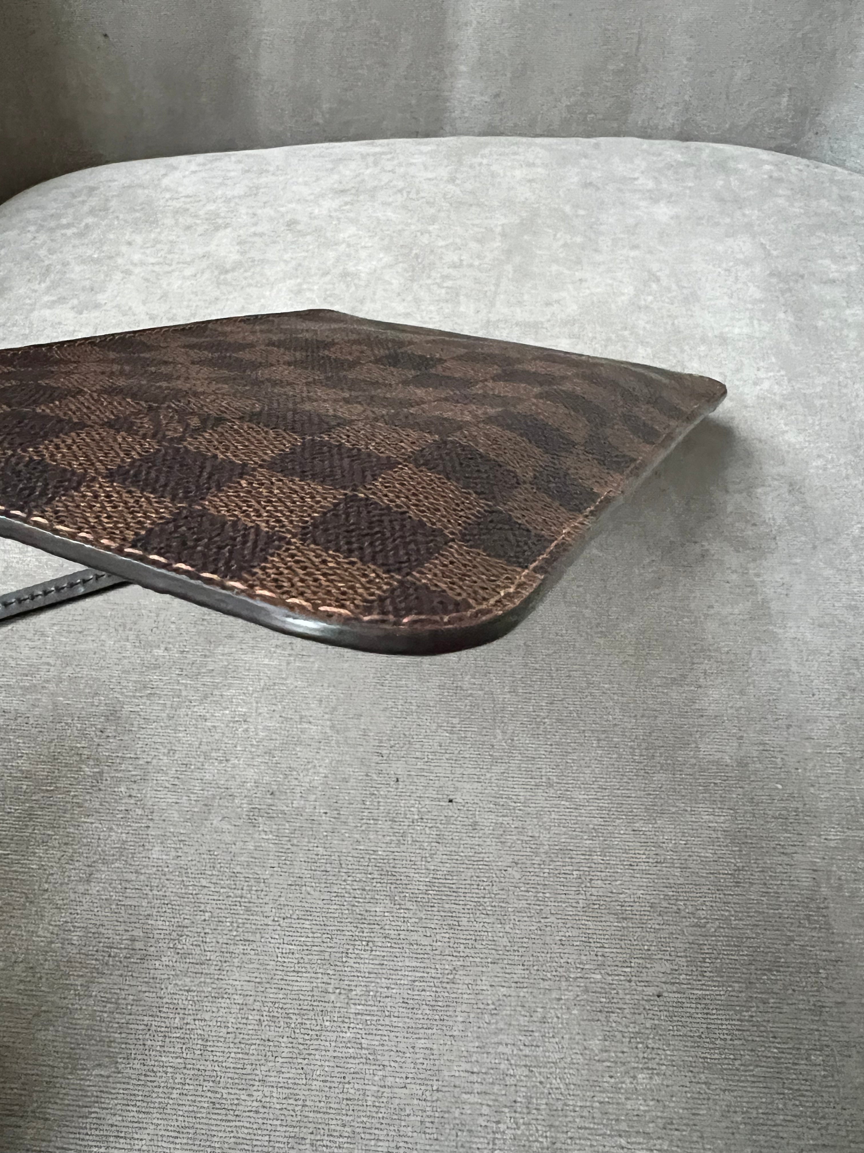 Louis Vuitton Pouch (from Neverfull) in Damier Ebene