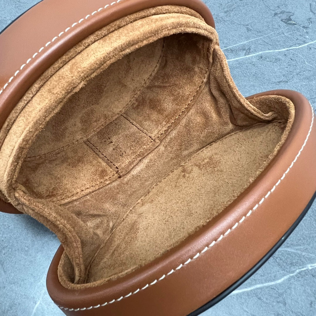 GLAMI Oval MinauGLAMIere Cuir Triomphe Brown For Women 6in/11.5cm 198613DU6.04LU