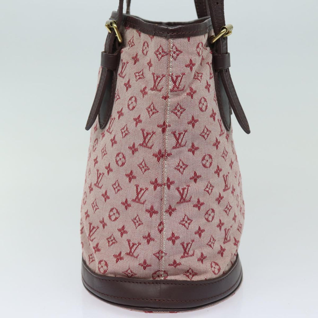 Louis Vuitton Monogram Mini Bucket Pm Shoulder Bag Cherry Lv