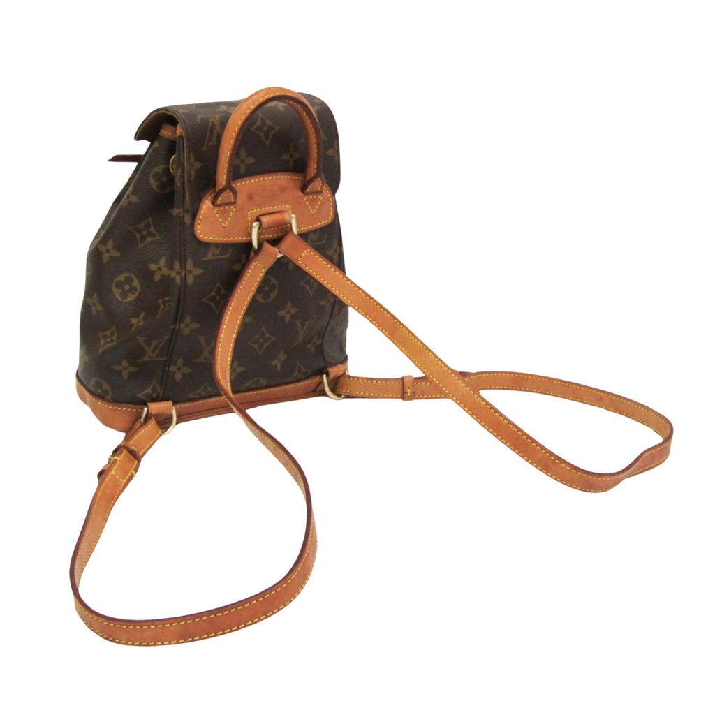 Louis Vuitton Montsouris  Canvas Backpack Bag