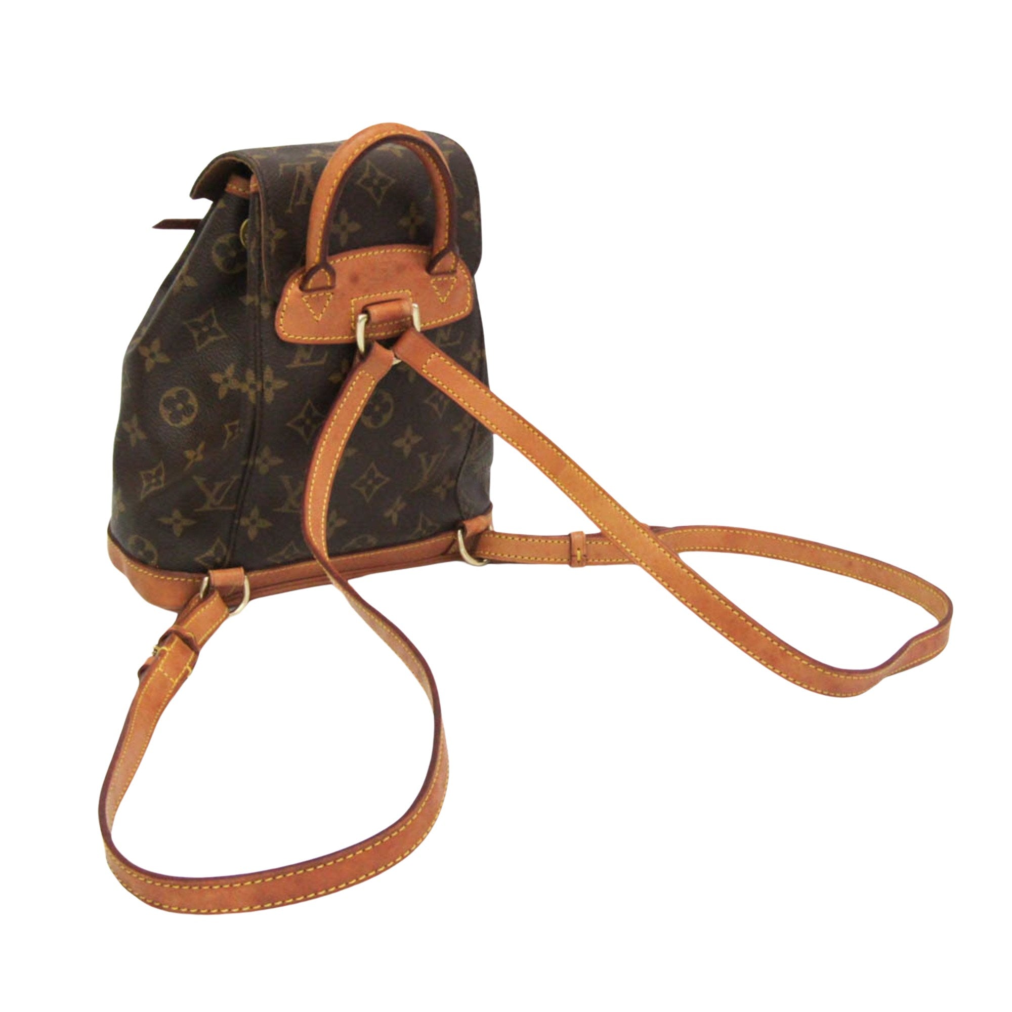 Louis Vuitton Montsouris  Canvas Backpack Bag