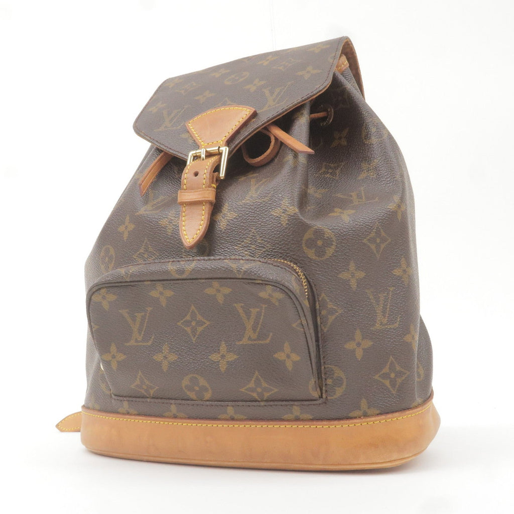 Louis Vuitton Monogram Montsouris MM Back Pack Bag M51136