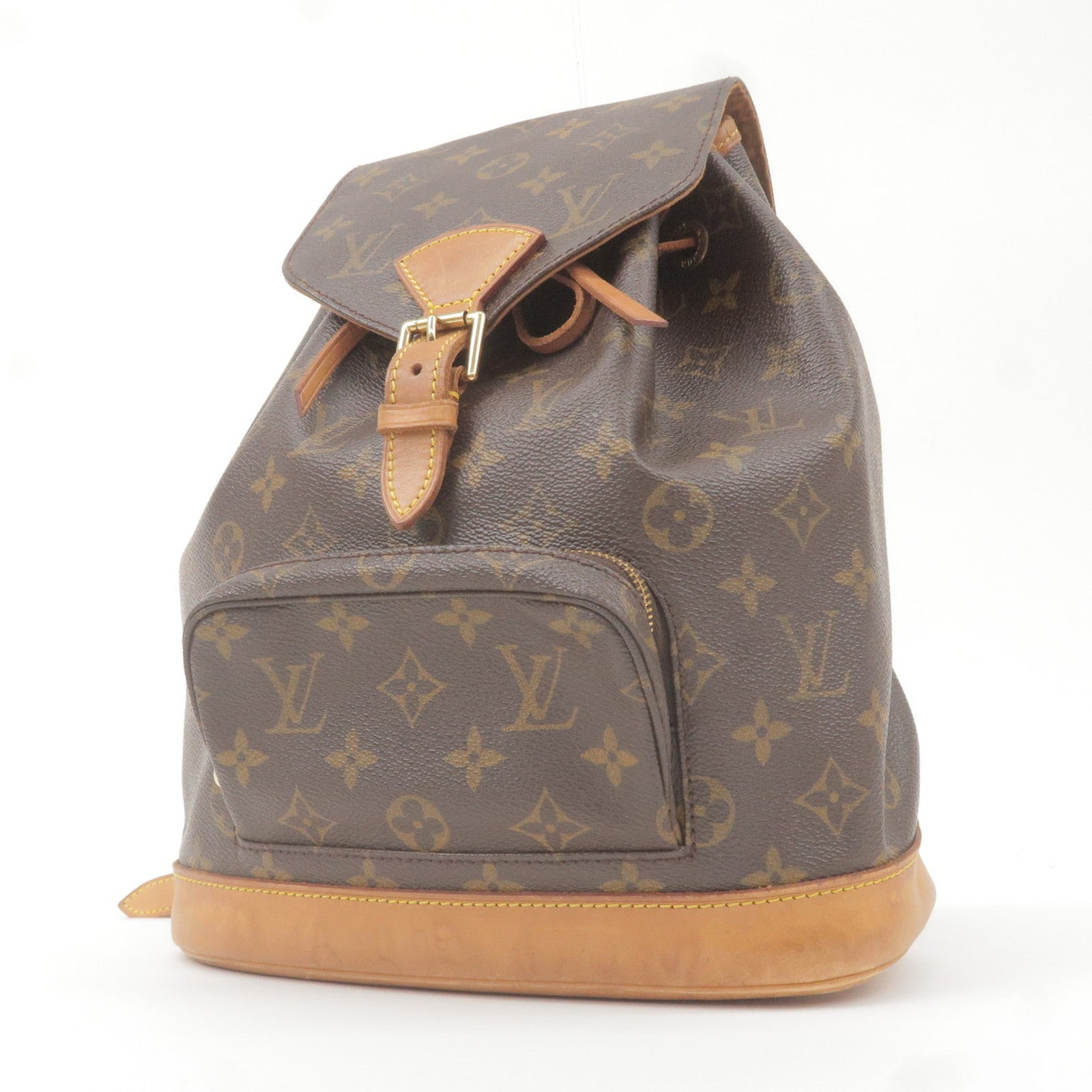Louis Vuitton Monogram Montsouris MM Back Pack Bag M51136