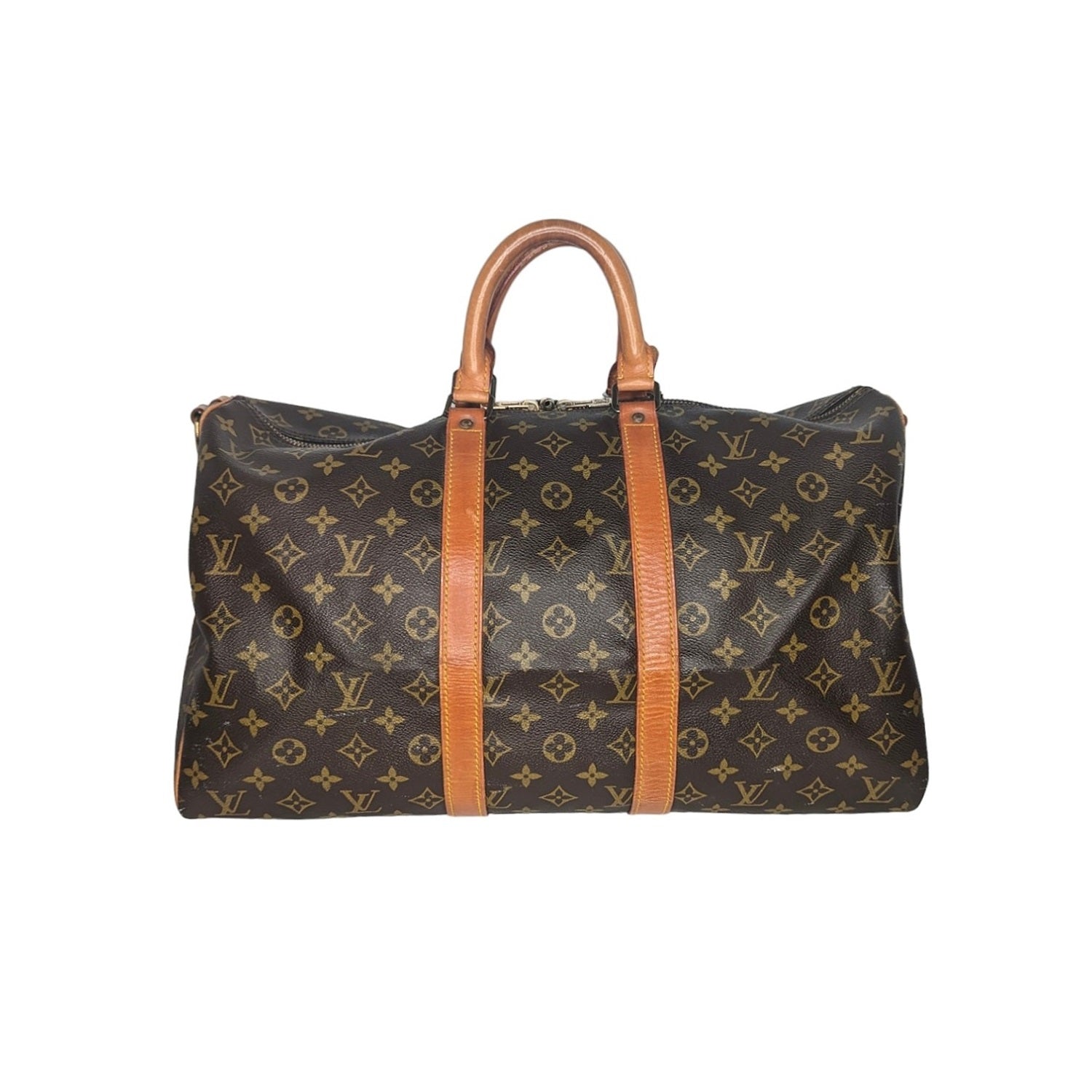 Louis Vuitton 1986 Monogram Canvas Keepall Bandouliere 45