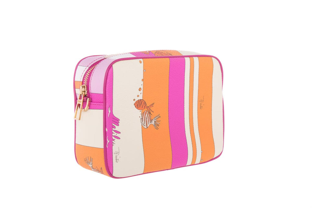 Pucci Pink & Orange Tigerfish Cross-Body