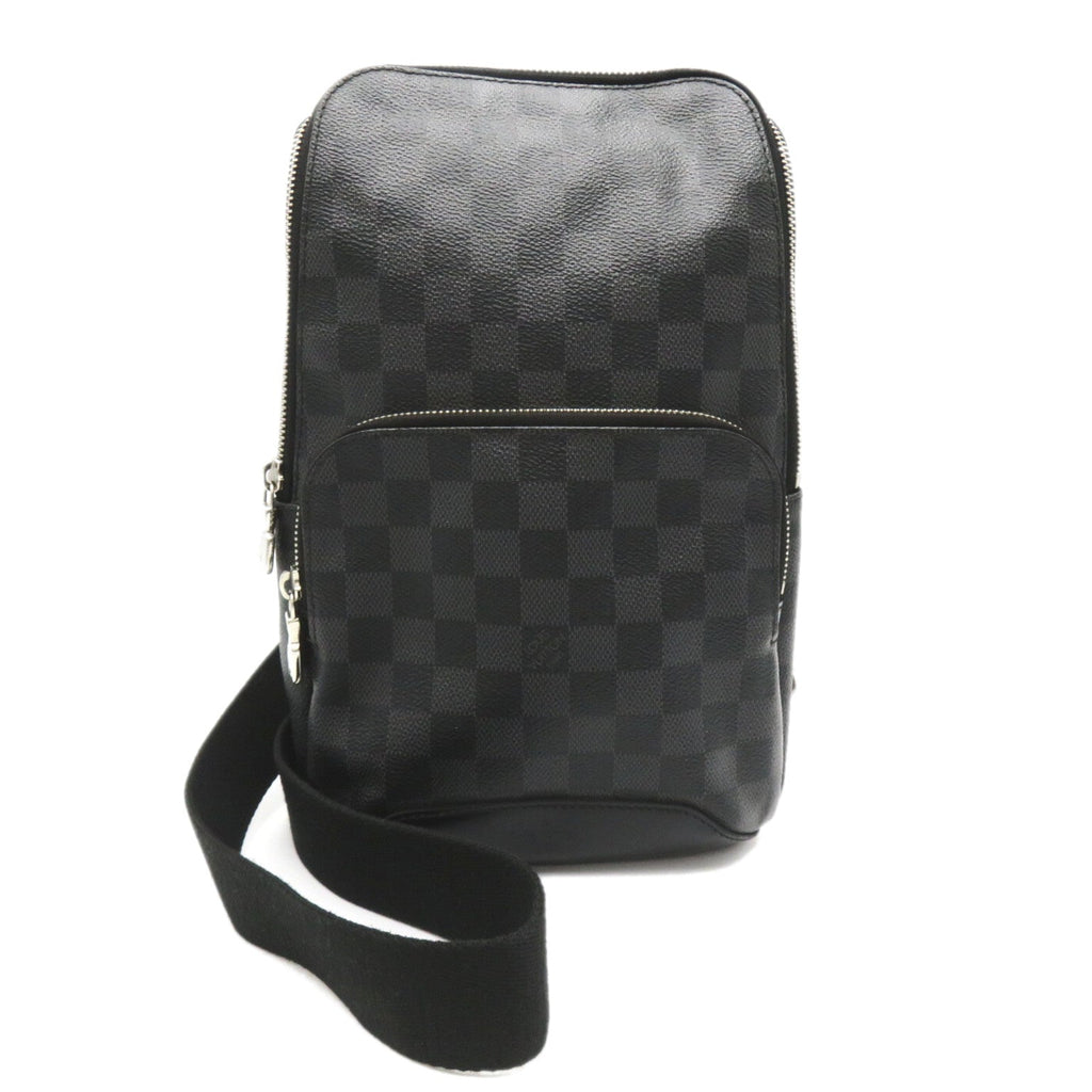 Louis Vuitton Louis Vuitton Avenue Sleeve Bag Shoulder Bag PVC Coated Canvas Damier Graffit   Grey N41719