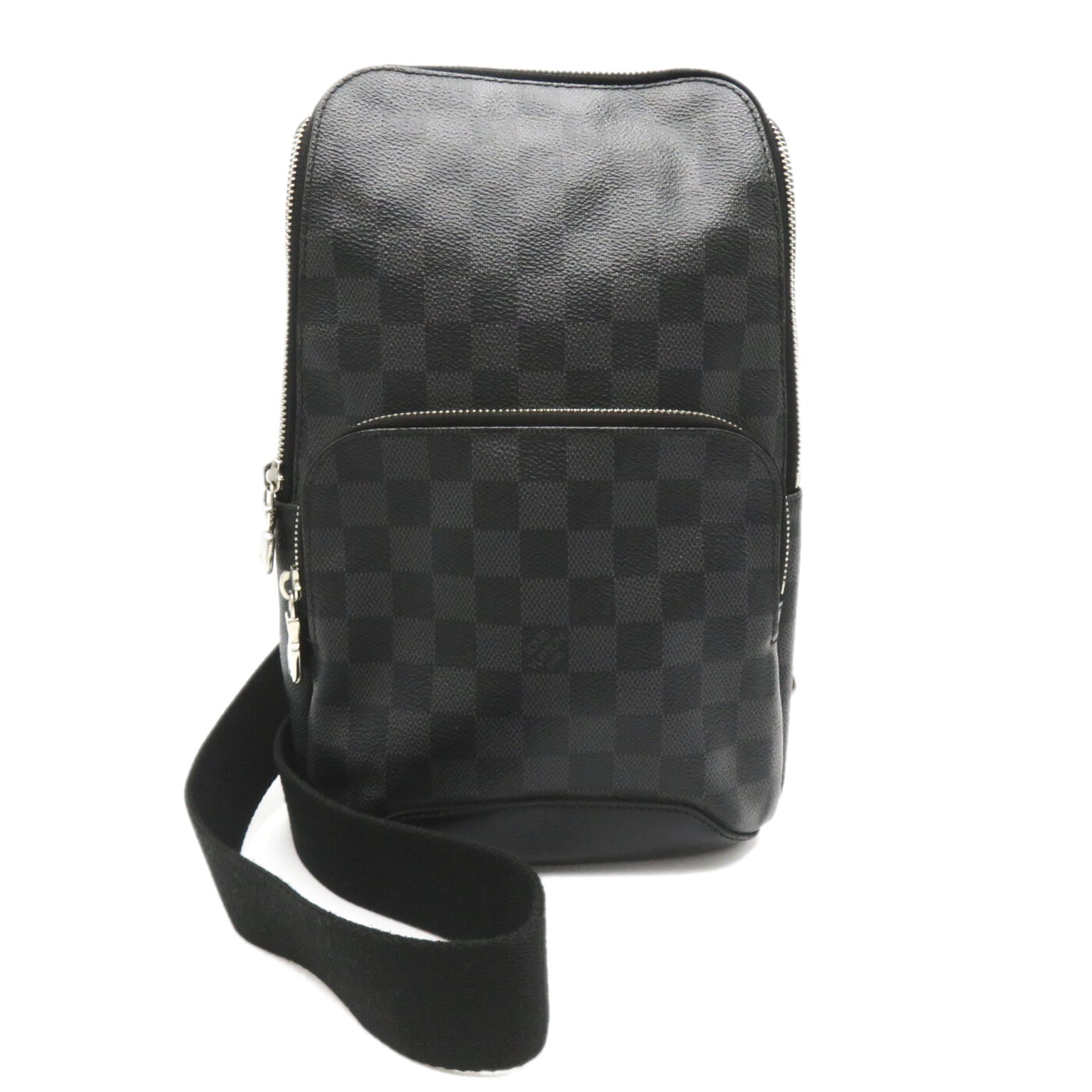 Louis Vuitton Louis Vuitton Avenue Sleeve Bag Shoulder Bag PVC Coated Canvas Damier Graffit   Grey N41719