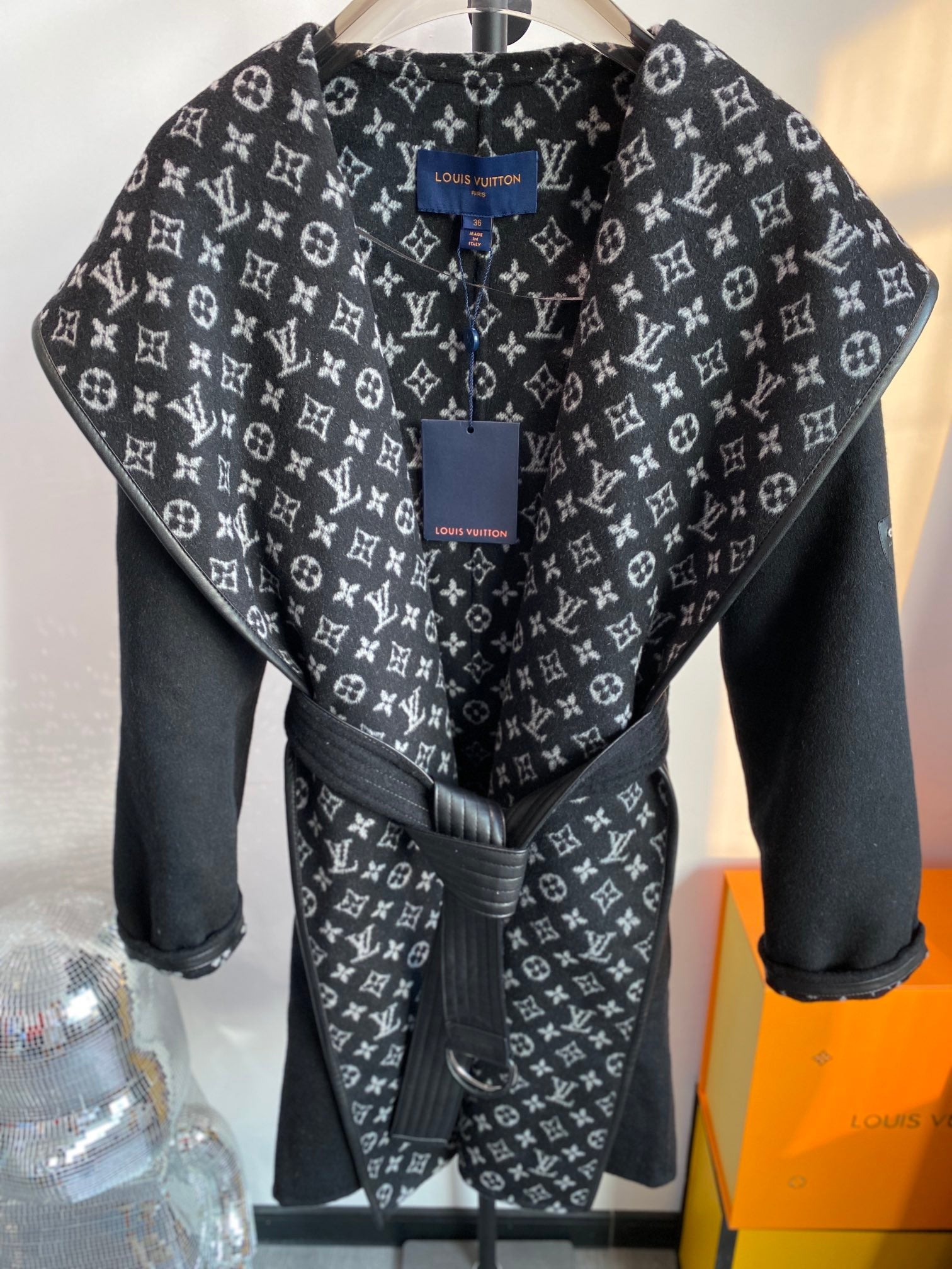 Luxury LUV Wrap Coat 040