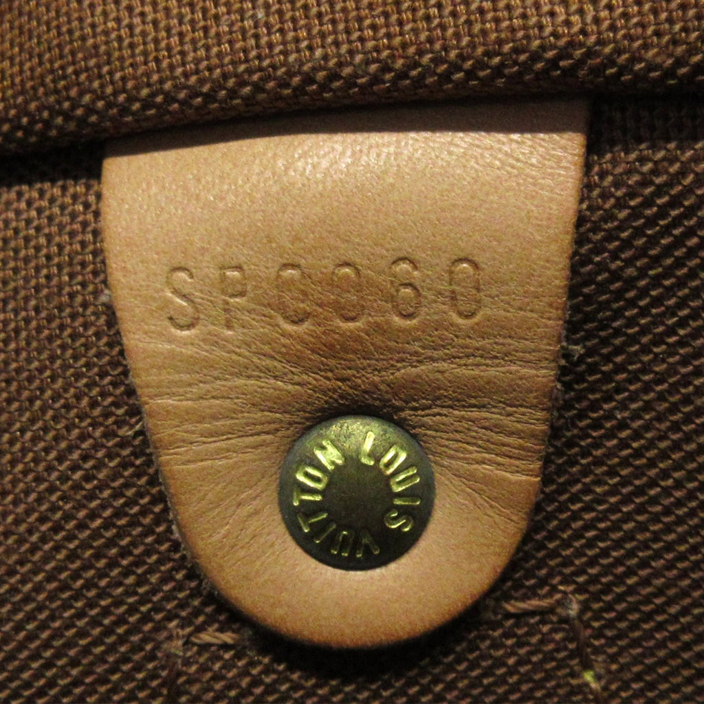 Brown Louis Vuitton Monogram Speedy 25 Boston Bag