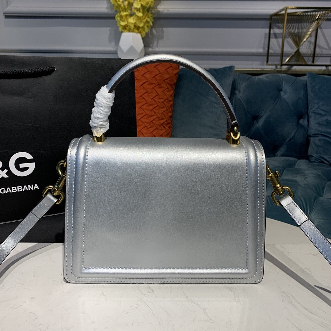 GLAMI MeGLAMIum Devotion Bag Silver For Women 9.5in/24cm