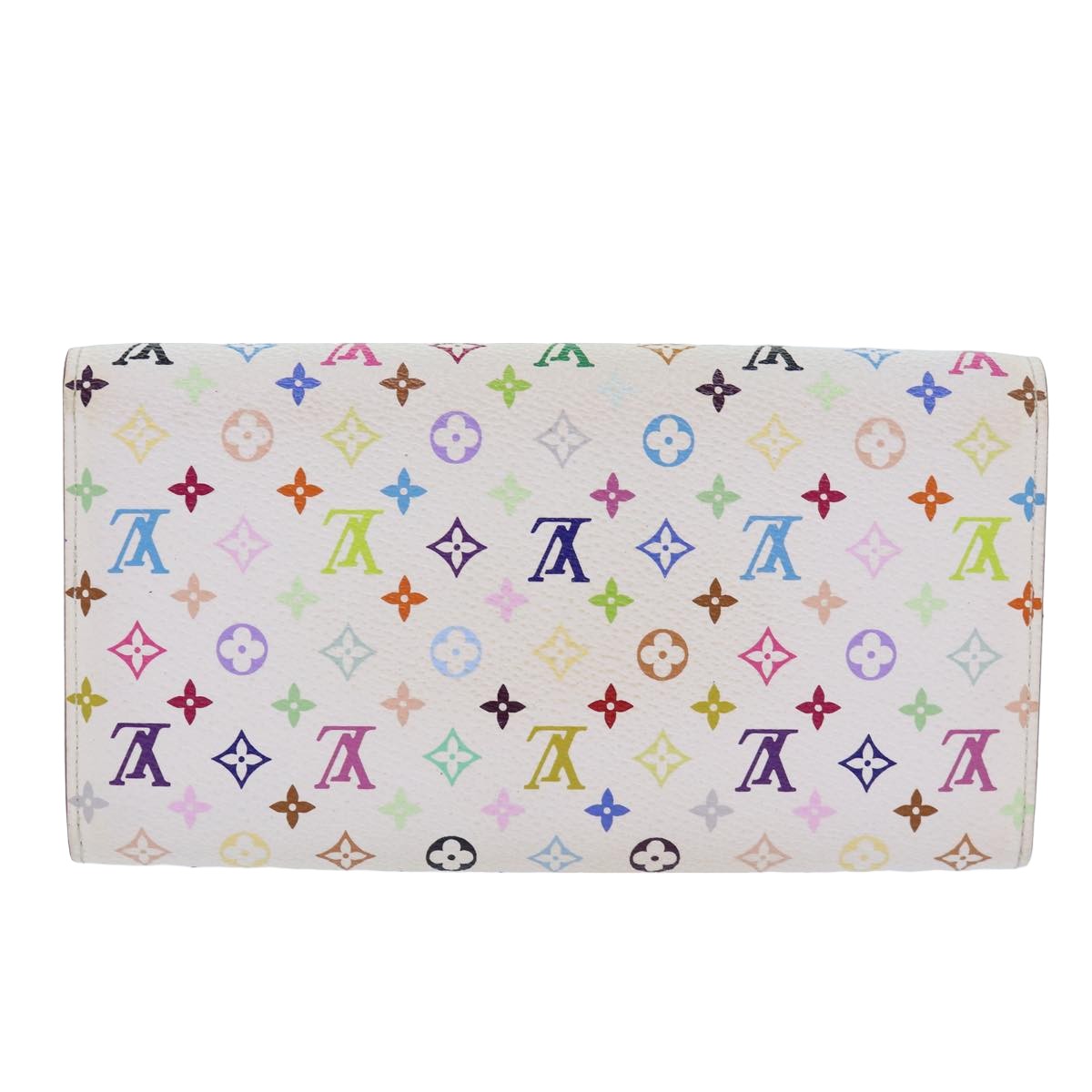 Louis Vuitton Portefeuille Sarah  Canvas Wallet