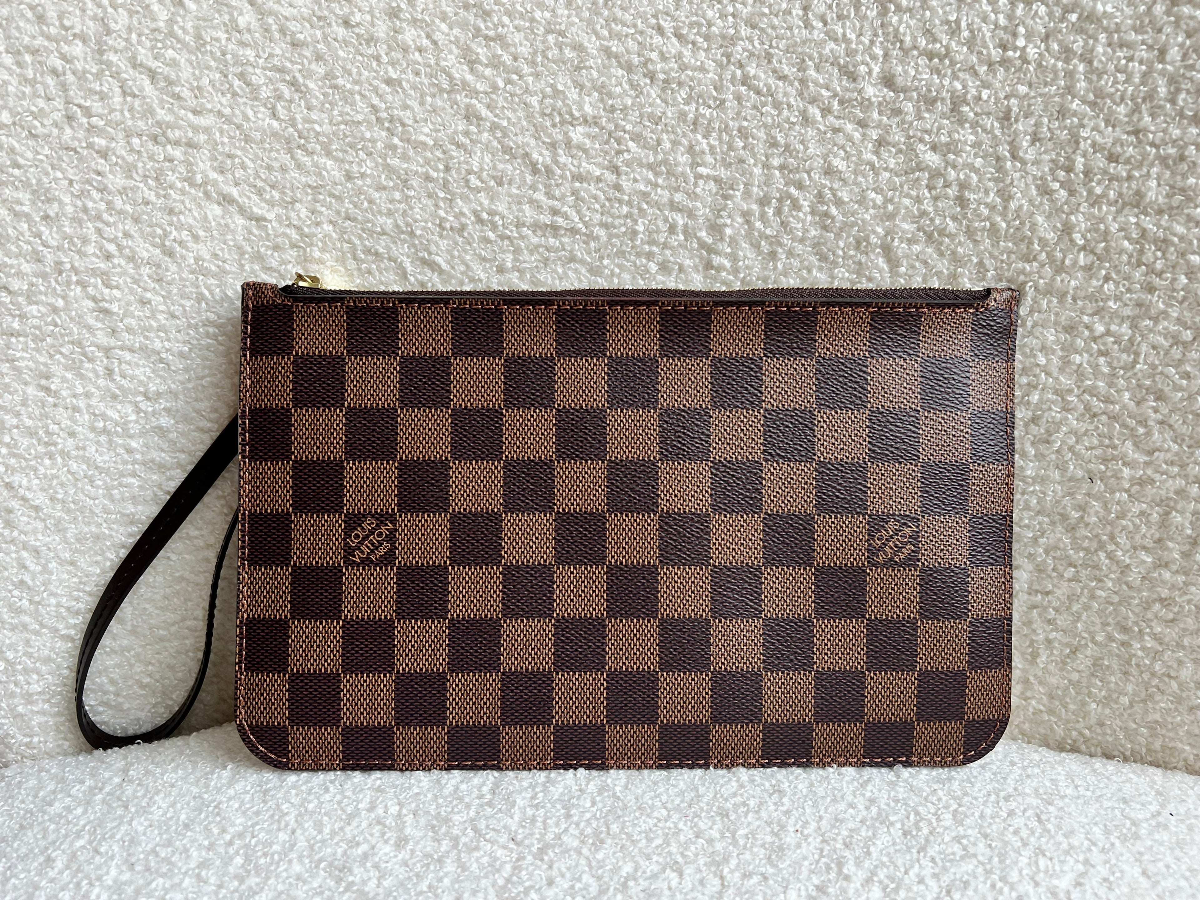 Louis Vuitton Pouch (from Neverfull) in Damier Ebene