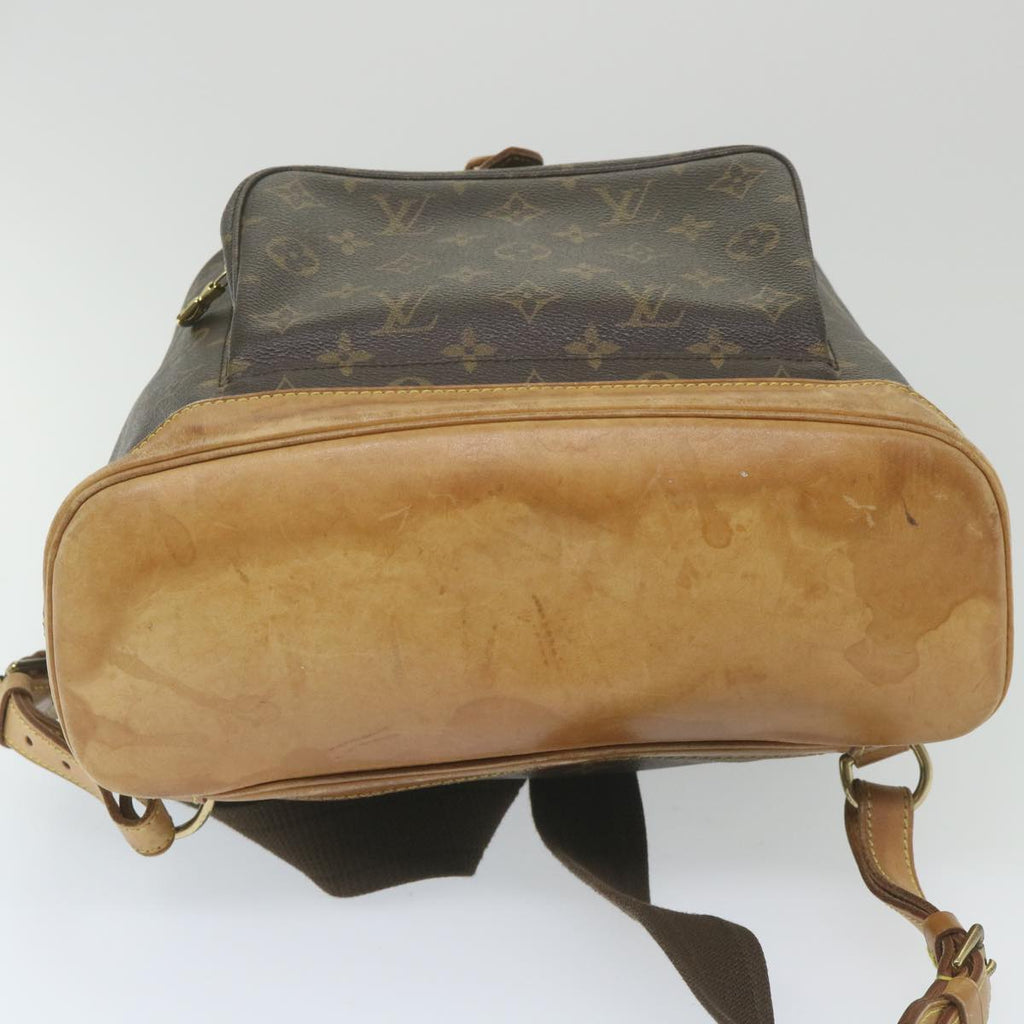 Louis Vuitton Montsouris  Canvas Backpack Bag ()