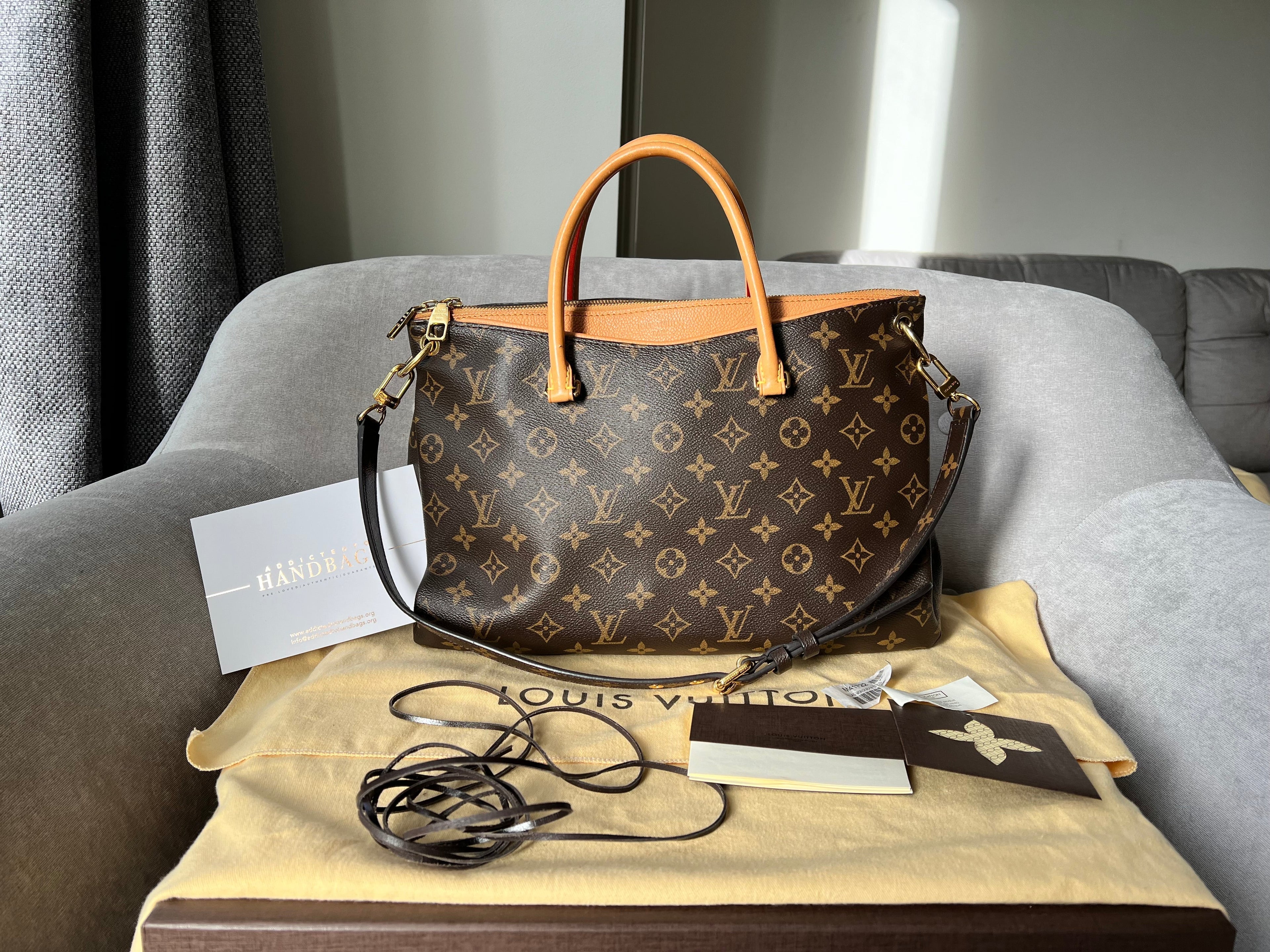 Louis Vuitton Pallas Tote in Monogram (RRP £1960)