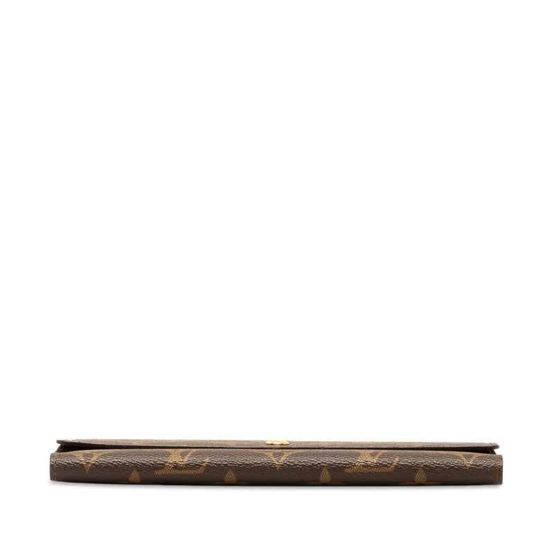 ルイ ヴィトン モノグラム ポルト トレゾール インターナショナル 長財布 M61215 ブラウン PVC レザー レディース LOUIS VUITTON 【中古】｜【銀座パリス】　楽天市場店