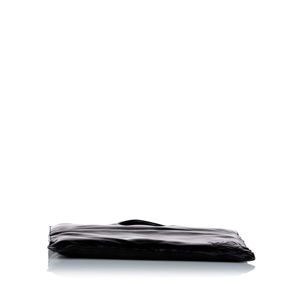 Black Loewe Leather Tote Bag