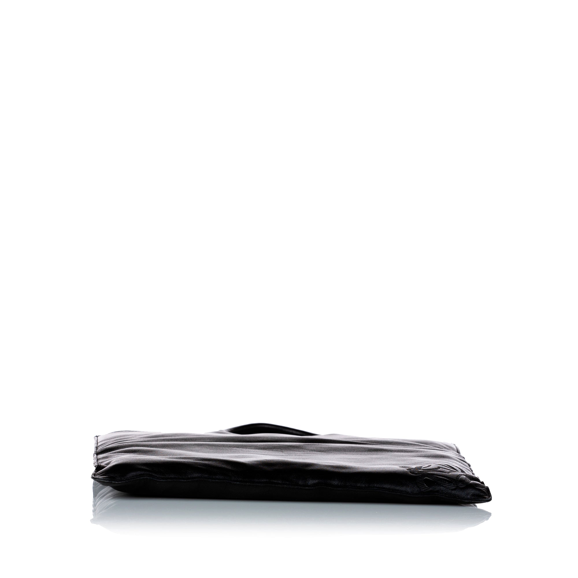 Black Loewe Leather Tote Bag