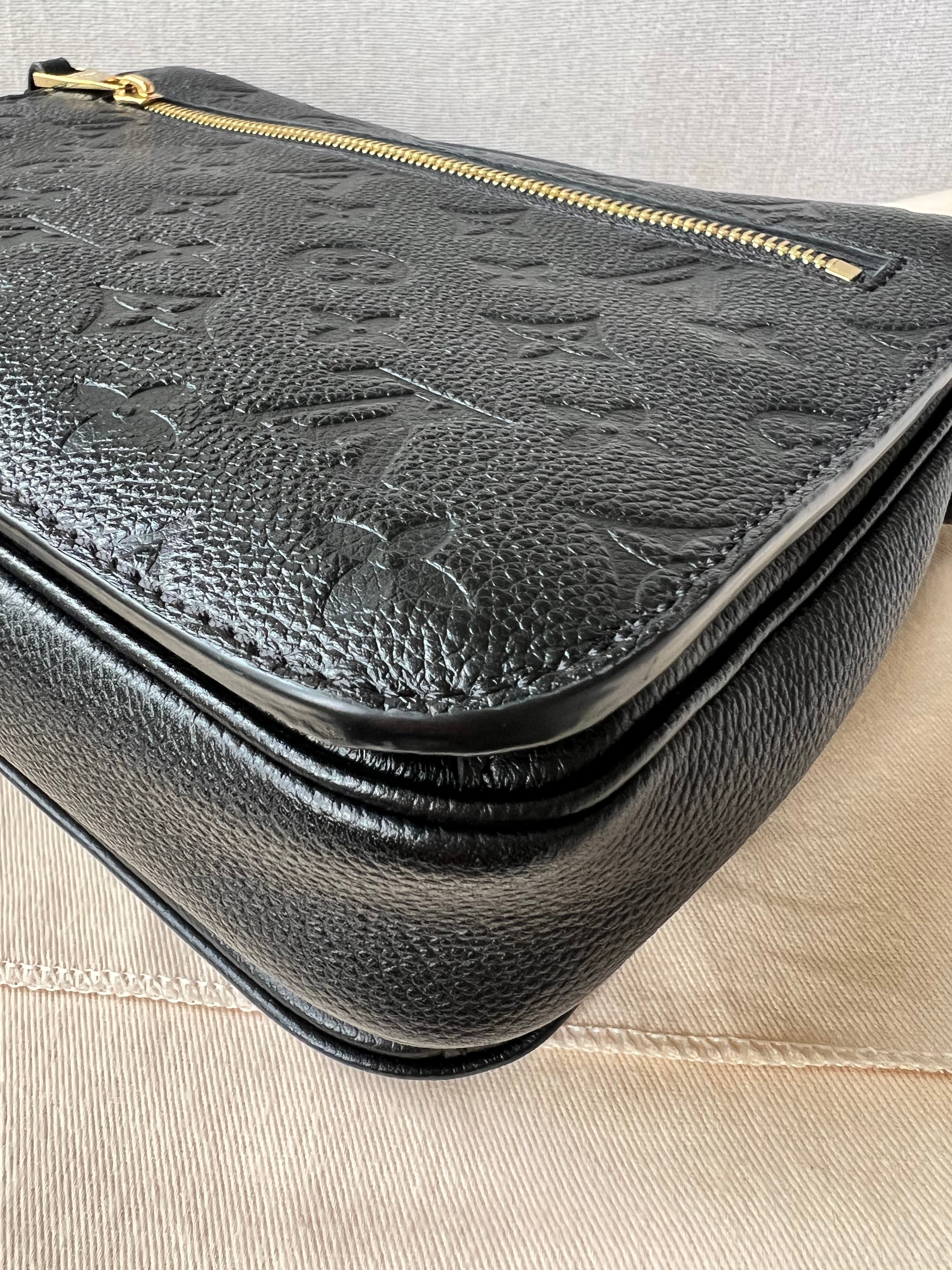 Louis Vuitton Pochette Metis Black Empreinte (RRP £2,110)