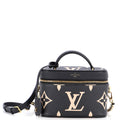 Louis Vuitton Vanity Handbag Bicolor Monogram Empreinte Giant PM