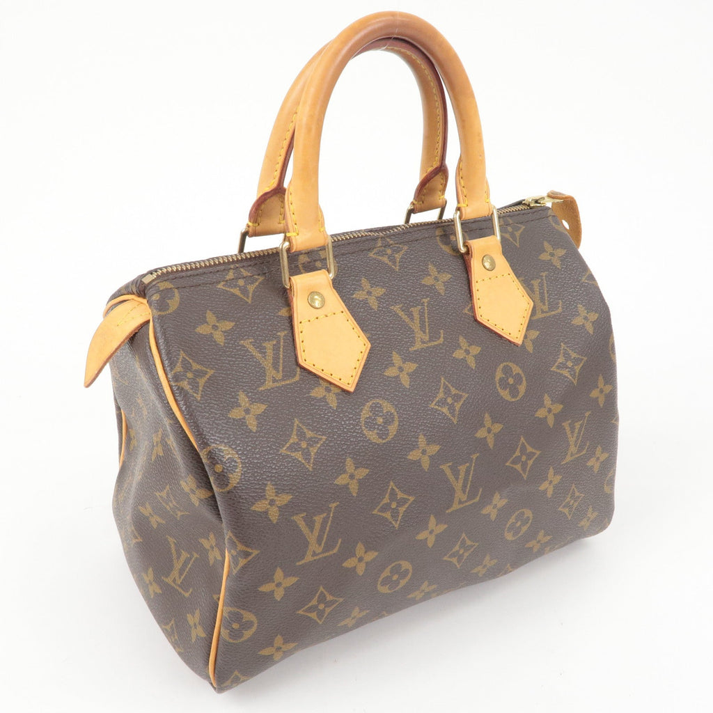 Louis Vuitton Monogram Speedy 25 Hand Bag Boston Bag M41528