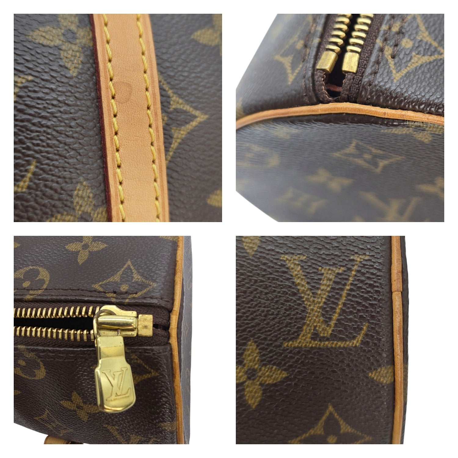 Louis Vuitton Vintage 2003 Monogram Canvas Papillon 28 Bag