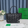 GLAMI Braided Maxi Cava Tote Bag Black, For Women, Bags 13.8in/35cm