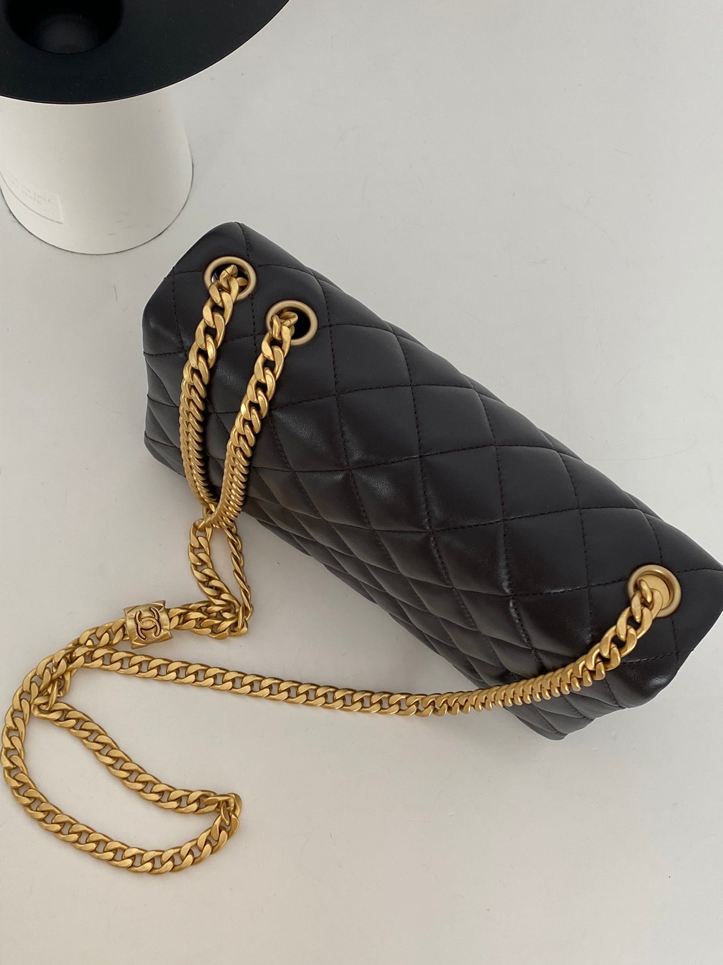 CHLSmall Flap Bag Black For Women, Women’s Bags 8.7in/22cm