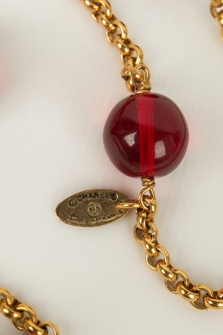 Collier / sautoir de perles Chanel