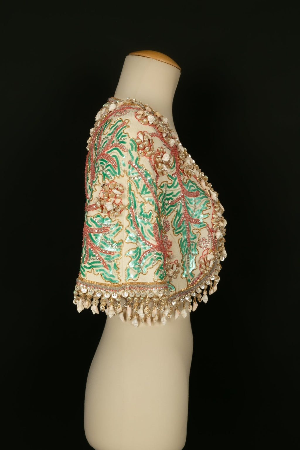 Veste bolÃƒÆ’Ã‚Â©ro "coquillages" Valentino