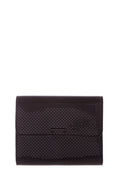 St. John Black Pattern Clutch