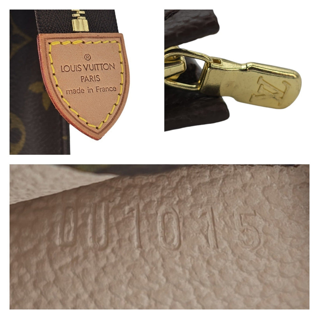 Louis Vuitton Vintage Monogram Toiletry 19 Pouch Cosmetic Case