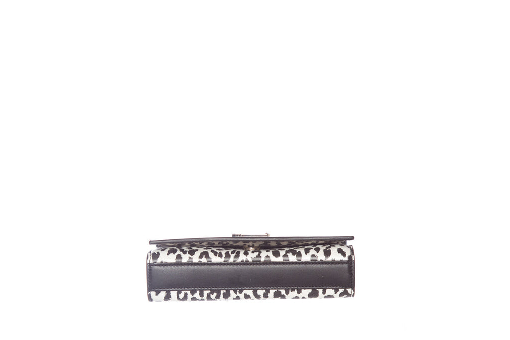 Yves Saint Laurent Black and White Cross-Body