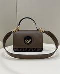 FI Kan I F MeGLAMIum Brown Bag For Woman 18cm/7in 8BT284A651F13VK