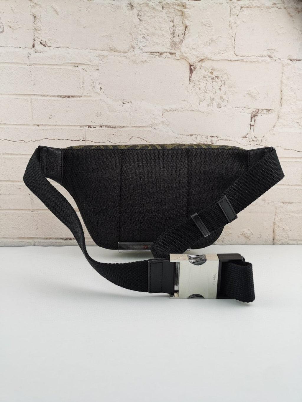 FI Belt Bag Khaki/Brown For Men, Men’s Bags 18.1in/46cm 7VA434
