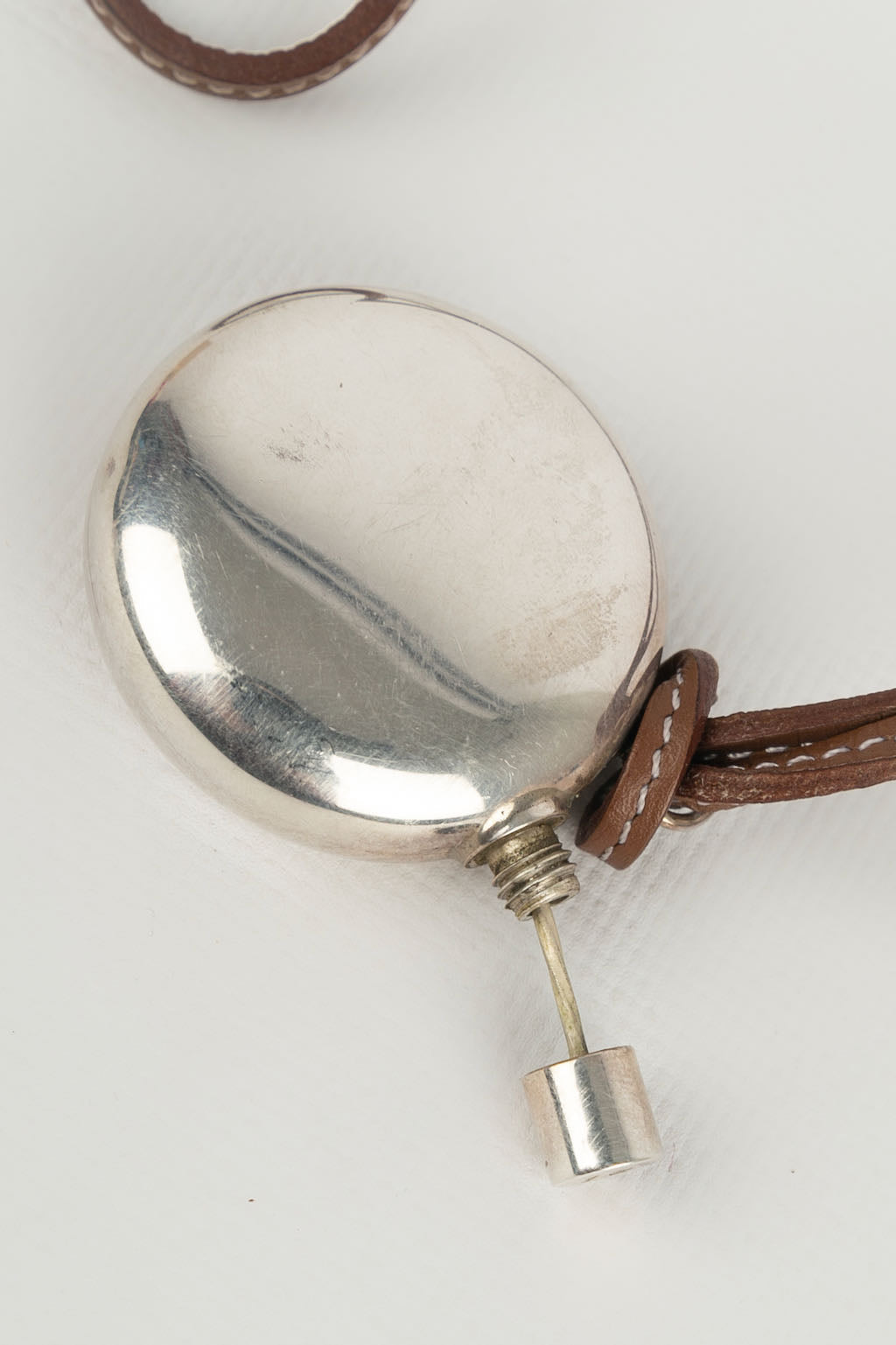 Collier fiole porte parfum HermÃƒÆ’Ã‚Â¨s