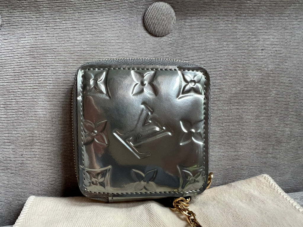 Louis Vuitton Porte Monnaie Carre Limited Edition Flower Vernis (RRP £425)