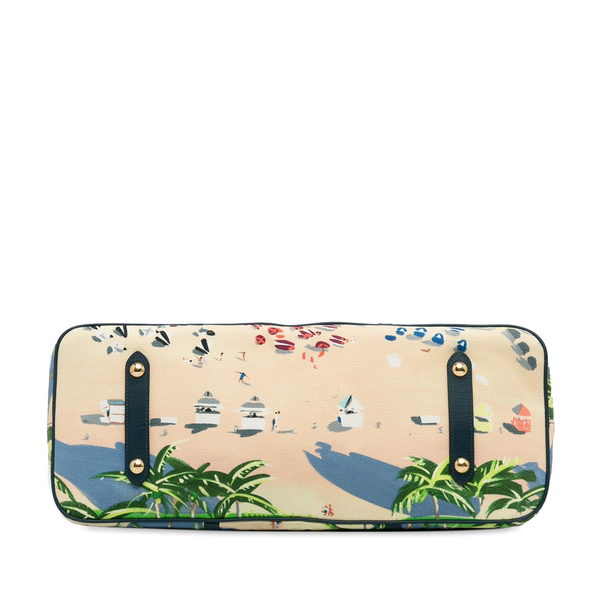 Blue Louis Vuitton Ailleurs Cabas Promenade GM Tote Bag