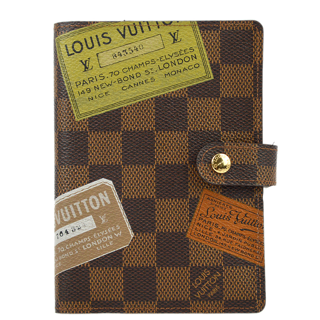 Louis Vuitton 2009 Label Collection Agenda PM Note Book Cover R21068
