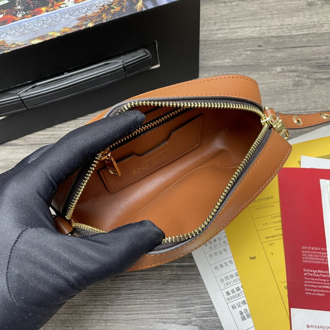 GLAMI Crossbody 3.5 Bag Brown For Women 7.5in/19cm GLAMIÃ‚Â 