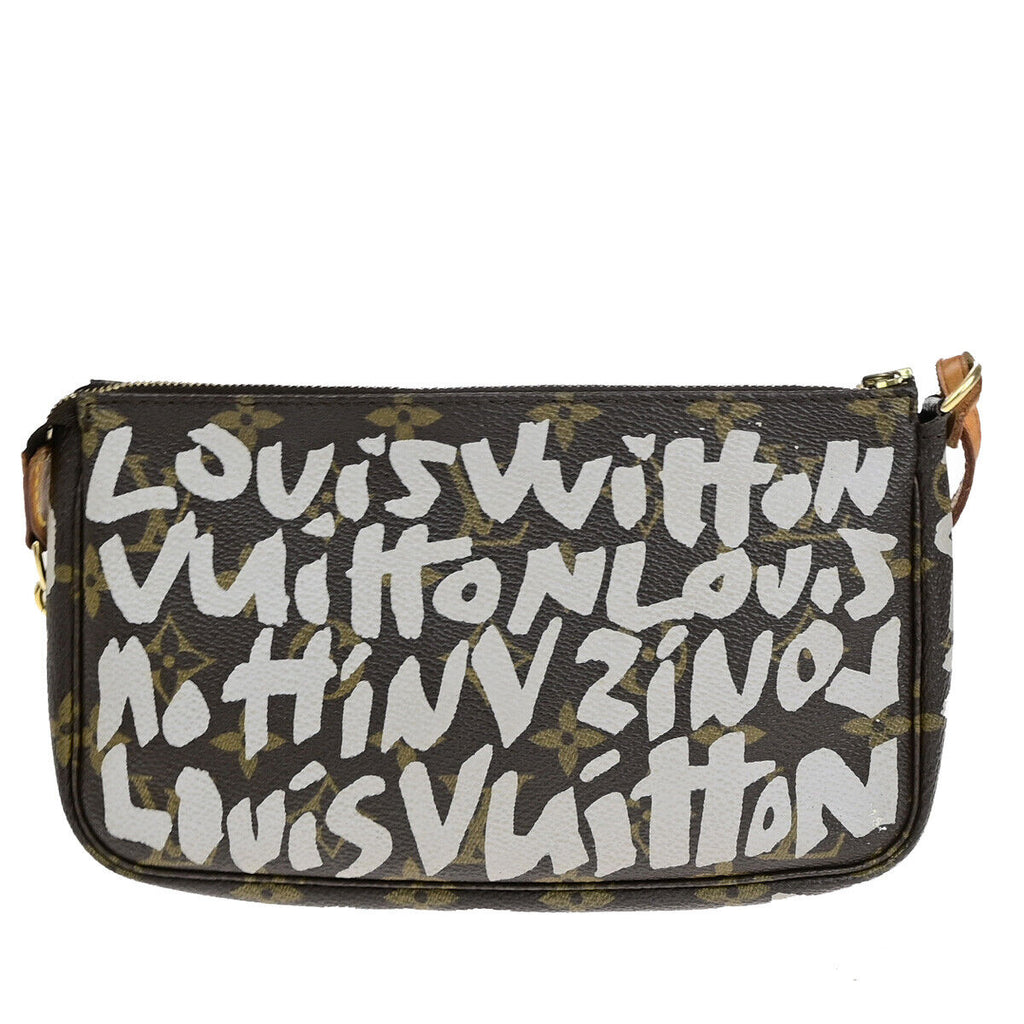 Louis Vuitton Pochette Accessoires  Canvas Shoulder Bag