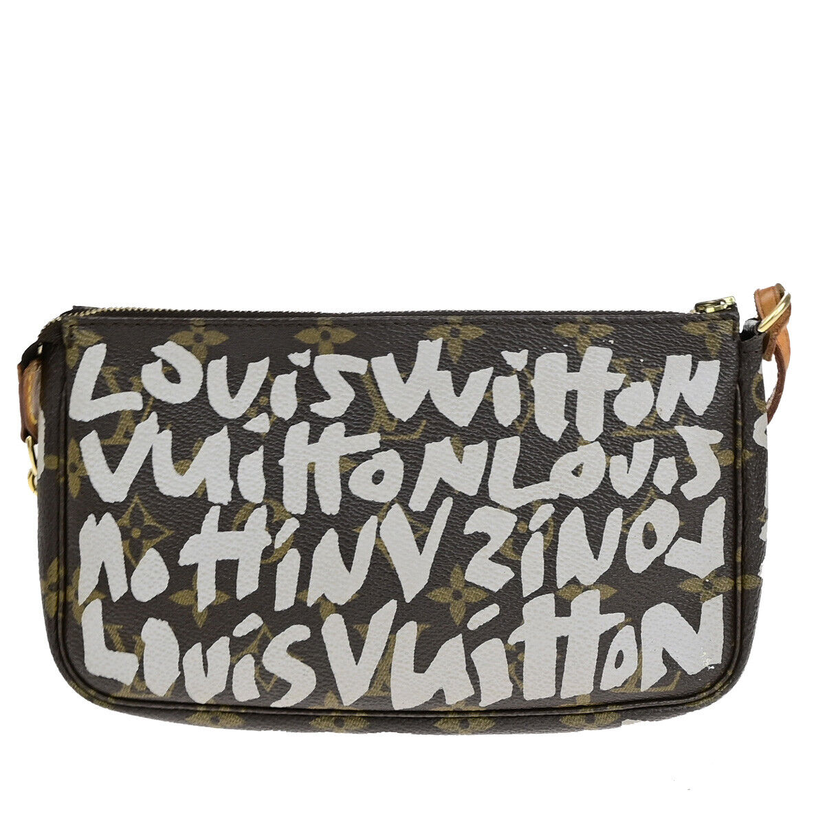 Louis Vuitton Pochette Accessoires  Canvas Shoulder Bag
