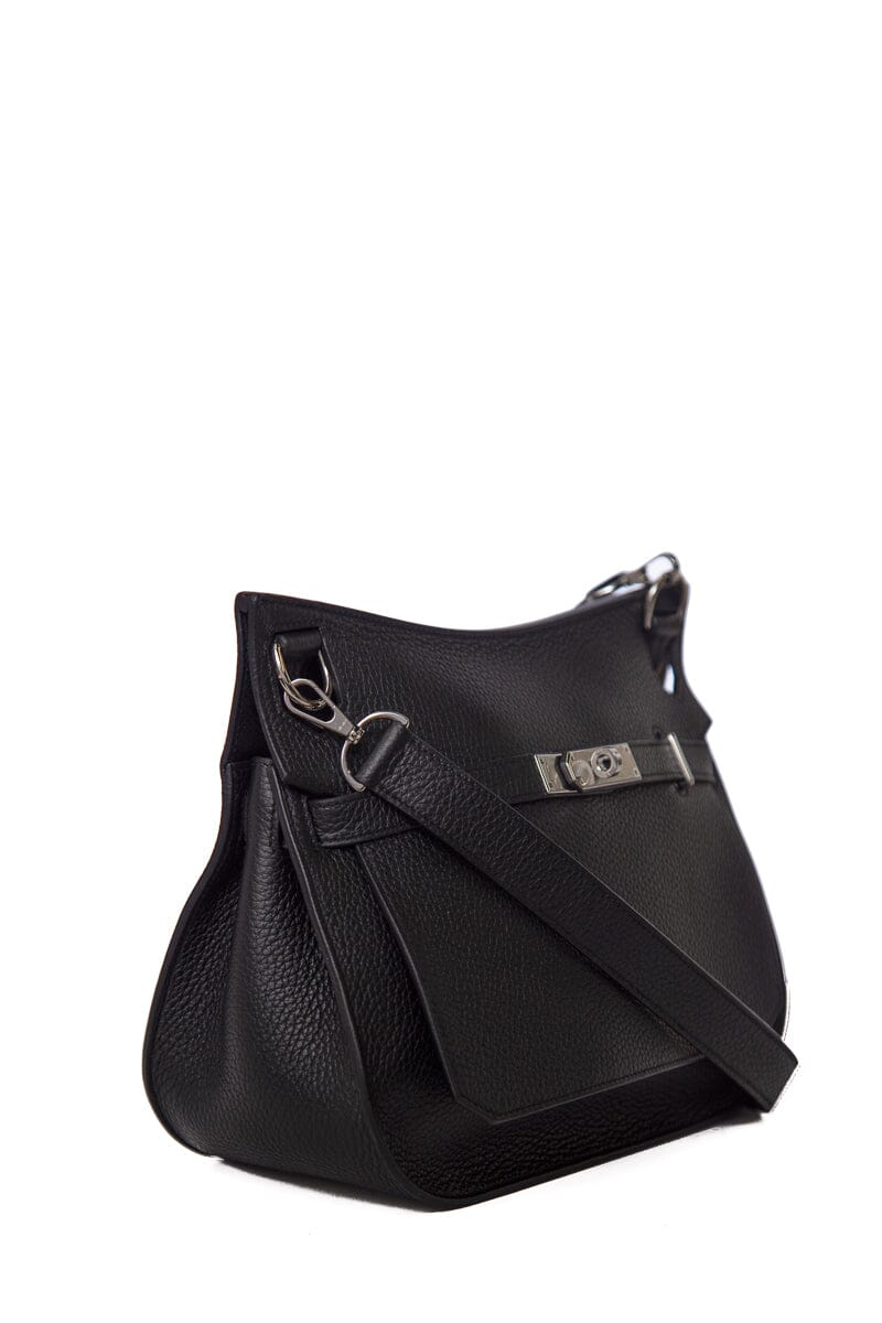 HermÃƒÆ’Ã‚Â¨s 2023 Black Jypsiere 28 Clemence PHW  Handbag