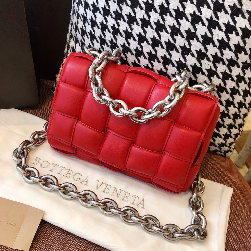 GLAMI Chain Cassette Red, For Women, WomenÃƒÂ¢Ã¢â€šÂ¬Ã¢â€žÂ¢s Bags 10.2in/26cm