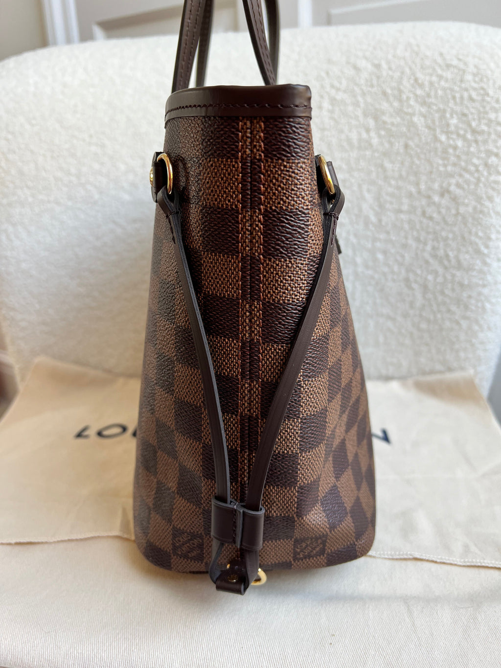 Louis Vuitton Neverfull PM Damier Ebene (RRP £1360)