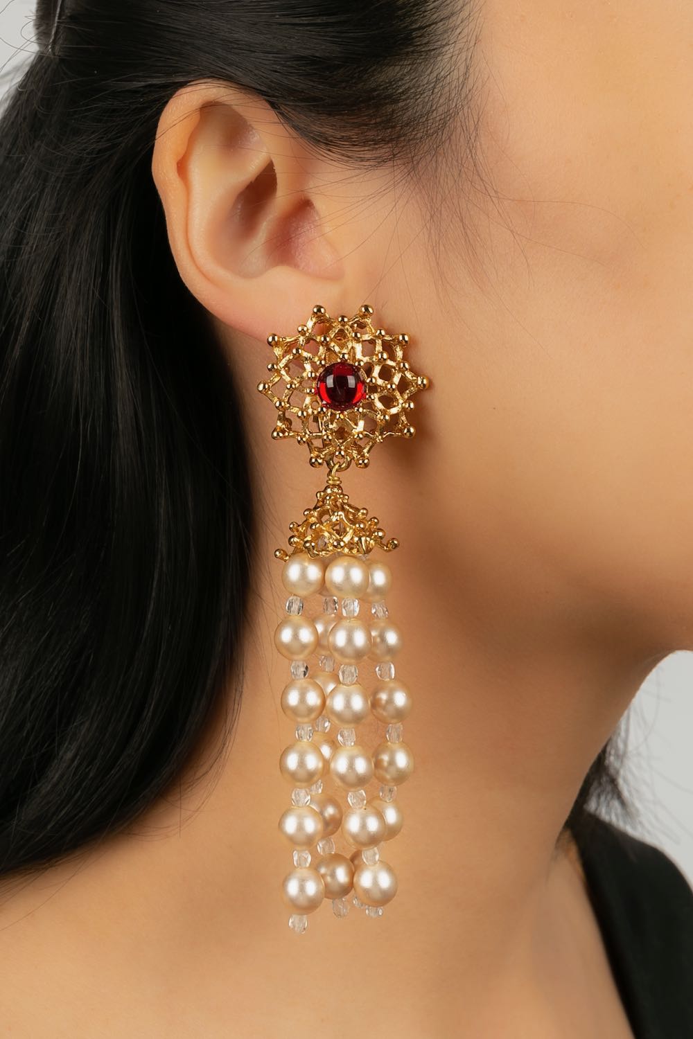 Boucles d'oreilles Yves Saint Laurent