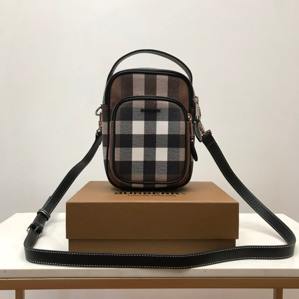 GLAMI Check And Crossbody Bag For Men, Bags 7.7in/19.5cm 80491181
