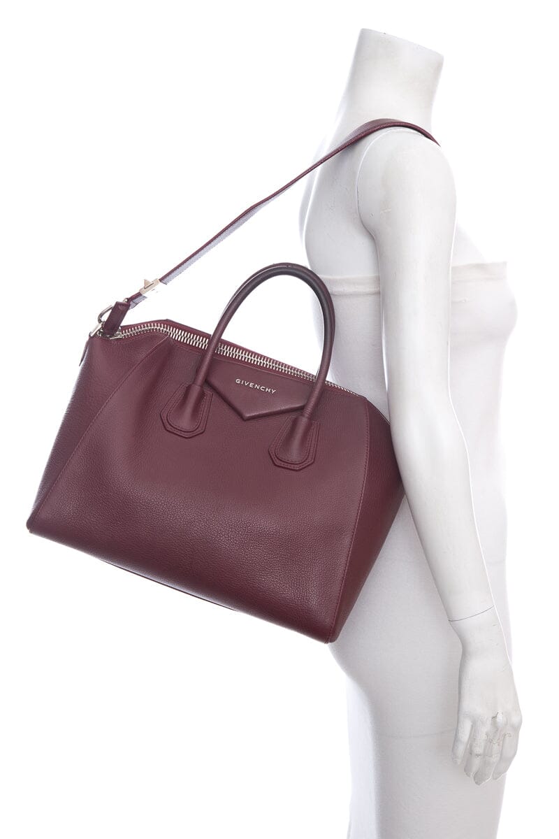 Givenchy Oxblood Antigona Handbag