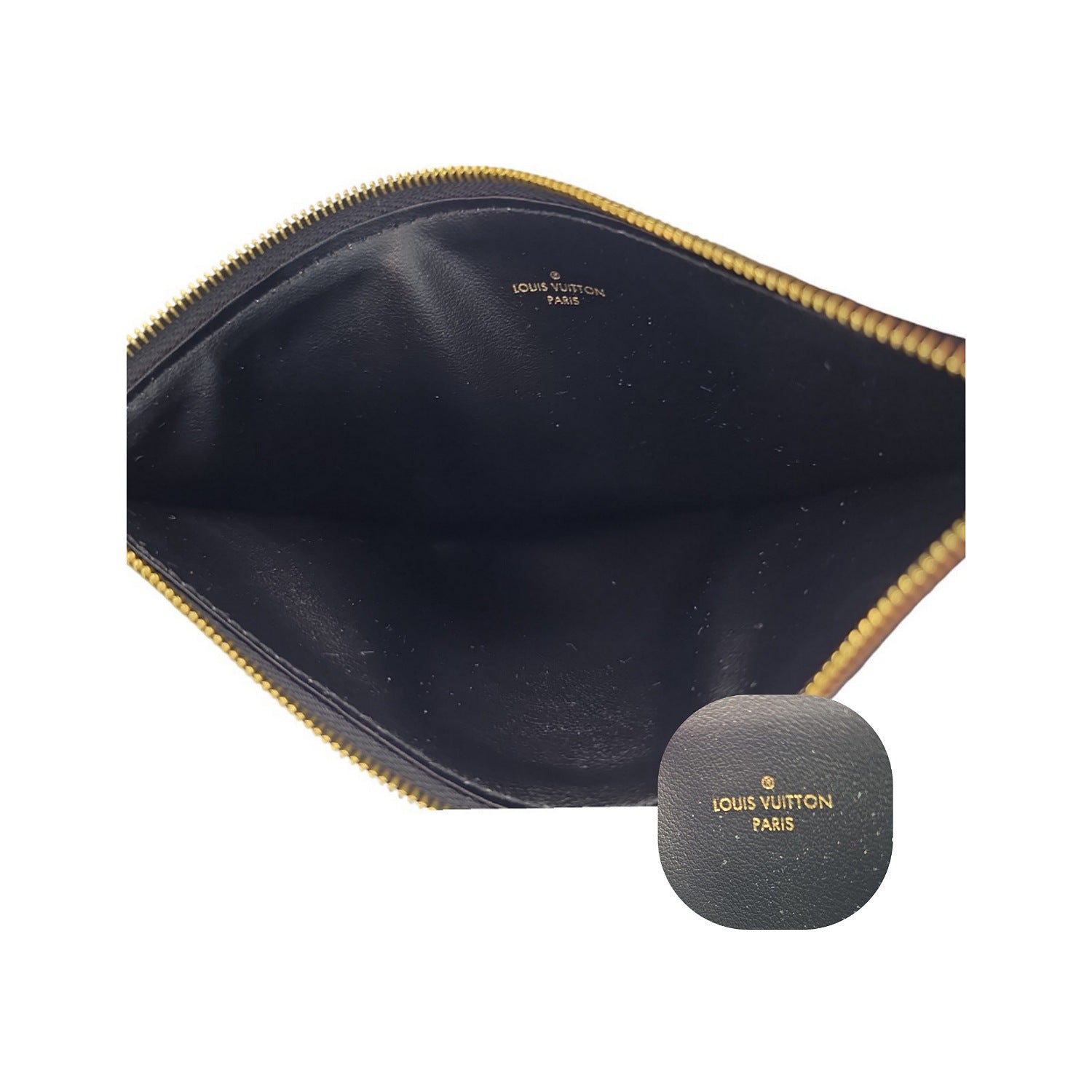 Louis Vuitton Monogram Empreinte Felicie Pochette with Zip Insert