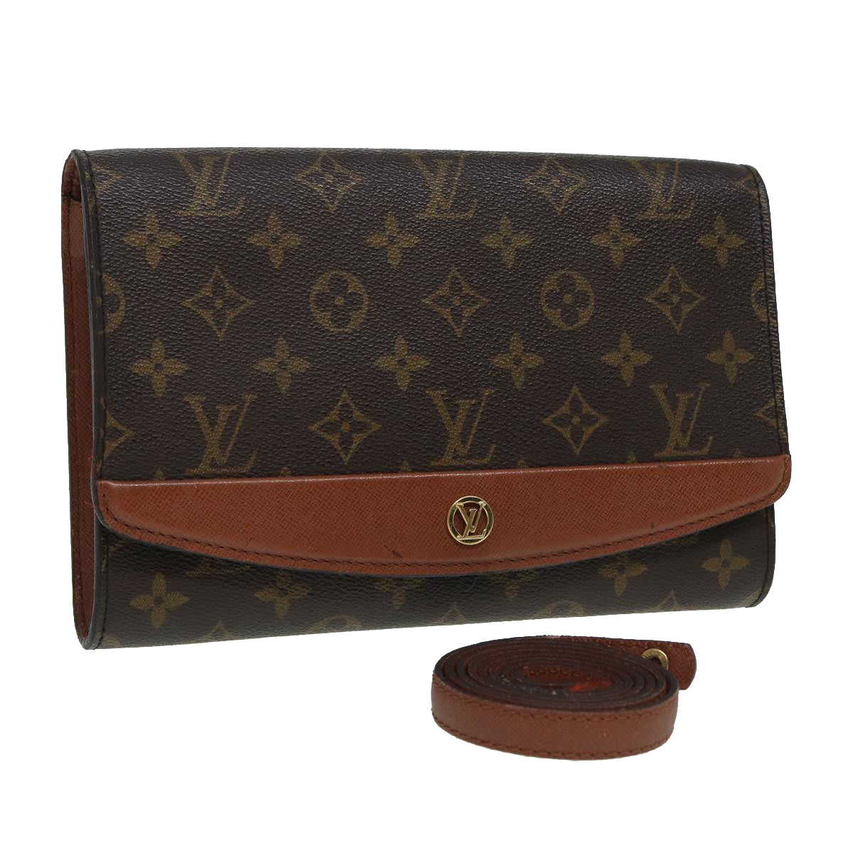 Louis Vuitton Monogram Bordeaux 24 Shoulder Bag